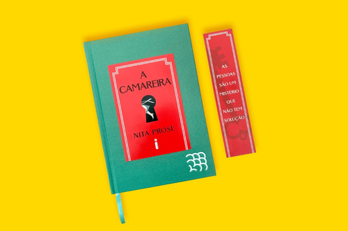 Livro A Camareira - Edição Especial Com Brindes E Revista Do Clube Intrínsecos - Nita Prose - Capa Dura - Novo E Lacrado