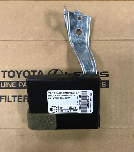 Modulo Inmobilizador De Llave Toyota Corolla 09-14 Original