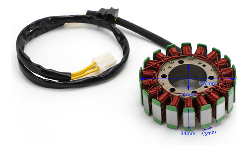 Gerador De Estator Para Honda Rvf750 Rcf 750 R Rc45 94-95