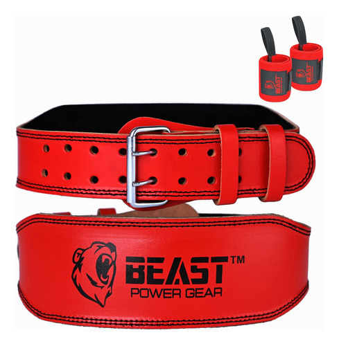 Beastpowergear - Cinturn De Levantamiento De Pesas De 4 PuLG