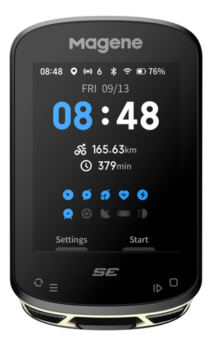 Ciclocomputador Magene C6se - Ciclismo, Gps, Inalámbrico