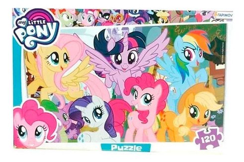 Puzzle My Little Pony 120 Piezas Tapimovil