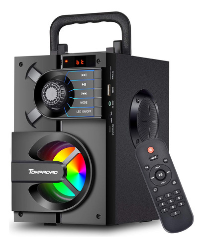 Altavoz Bluetooth, Altavoces Portátiles Bluetooth Con Subwoo