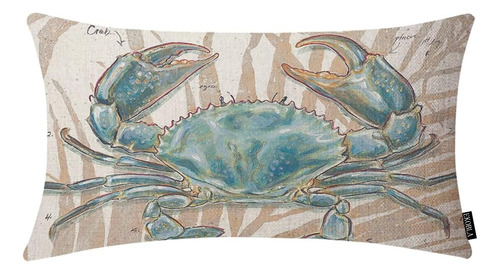 Ekobla Funda De Almohada Decorativa Con Temática De Playa Oc