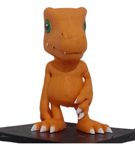 Figura 3d Agumon Digimon 20 Cm