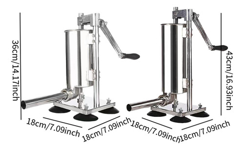 Máquina De Llenador De Salchichas Máquina De Llenado 2 L