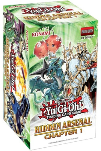 Yugioh - Hidden Arsenal Chapter 1 Boxed Set C/8 Sellado Idioma Inglés