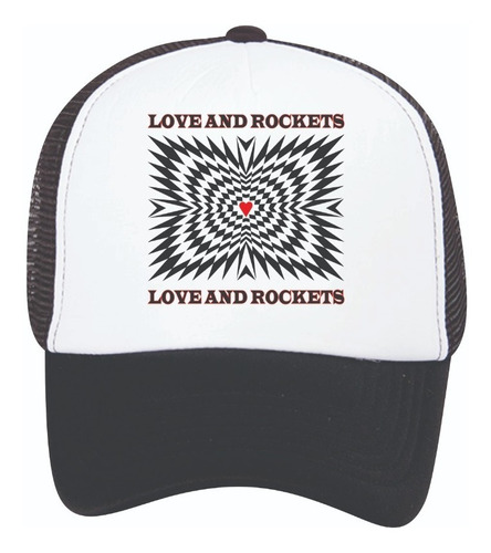Reptilia Remeras Rock Love And Rockets (código 01)