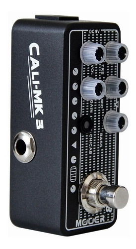 Pedal Guitarra Pré Amp Mooer M008 Cali Mk3 Mesa Boogie Mk3