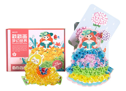 Libro De Pegatinas Para Niños M, Diseño Dibujado A Mano, Puz