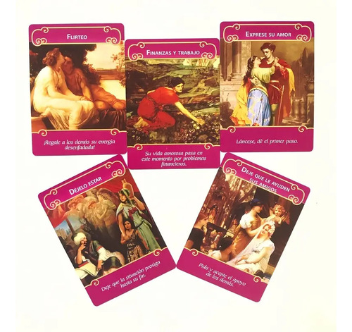 Cartas Oráculo Ángeles Del Amor Mensje Espiritual Revelación