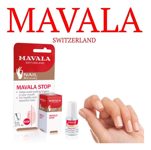 Tratamiento De Esmalte De Uñas Mavala Stop Deterrent De 5 Ml