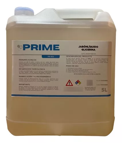 Jabón Glicerina Neutro 5 litros - COMCER