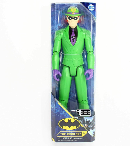 Acertijo Muñeco Figura 30cms Dc Comics Articulado Original