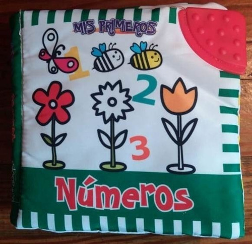 Libro Para Bebe De Tela Números Con Mordillo Chifle