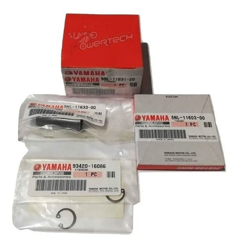 Kit Piston Original Yamaha Yzf 250 05-07 Wrf 250 05-13 Cuota