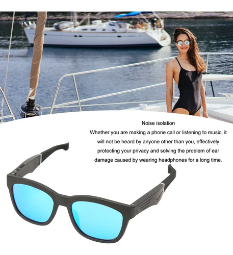 Gafas Inteligentes Bluetooth Para Conducción Ósea, Reducción