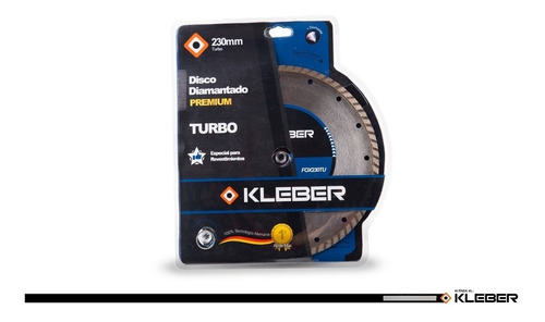 Disco Diamantado Turbo 230mm Kleber