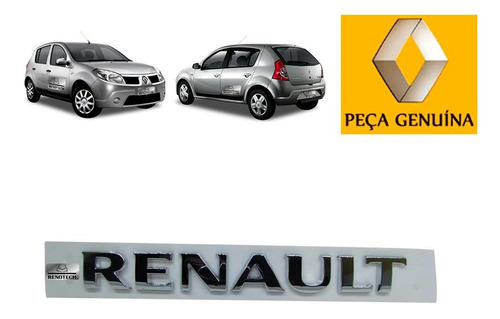 Emblema Renault Tampa Tras Sandero 1.6 08 A 14 8200484897