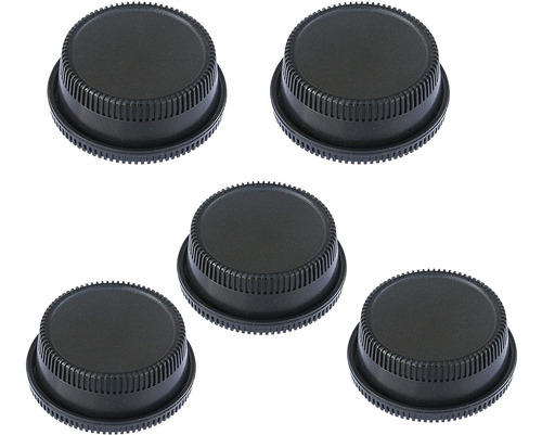 Tapa De Lente Trasera Antipolvo Para Nikon F Montura 5-pack