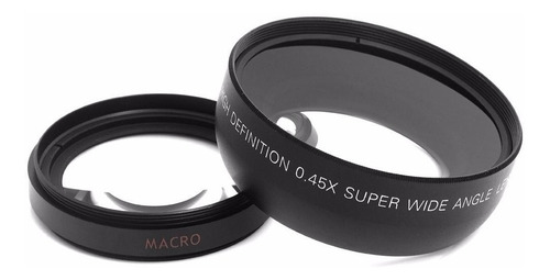52mm Lente Grande Angular Wide 0.45x + Macro