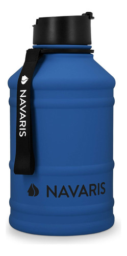 Navaris Botella De Agua De Acero Inoxidable - Cantimplora Xx