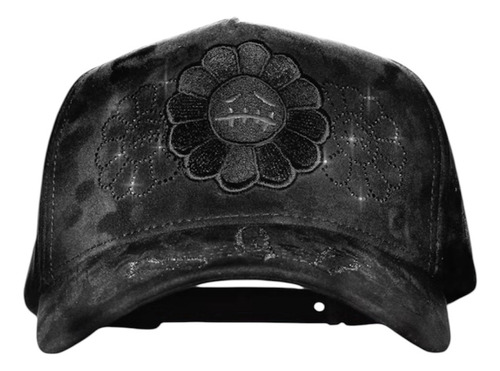 Gorra Innedit Muratravis Muraflvwer, Utopía Crystals Fullset Crystals Black Unica Crystal Black