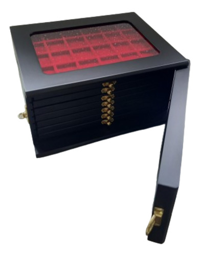 Case Moedas Antigas Raras Coleção 27 Mm Com Porta Frontal