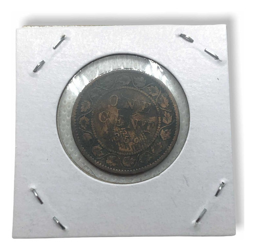 Moneda Antigua De Canadá De 1 Centavo Al 1859 (Usado)