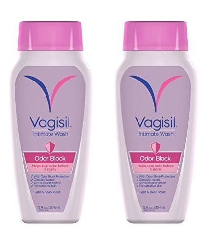 Vagisil Bloque De Olor Diario Ntimo Vaginal De 12 Onzas (paq