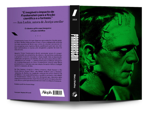 Frankenstein: Edição Original De 1818, De Mary Shelley. Editorial Editora Aleph, Capa Dura, Edição 1 Em Inglês, 2024