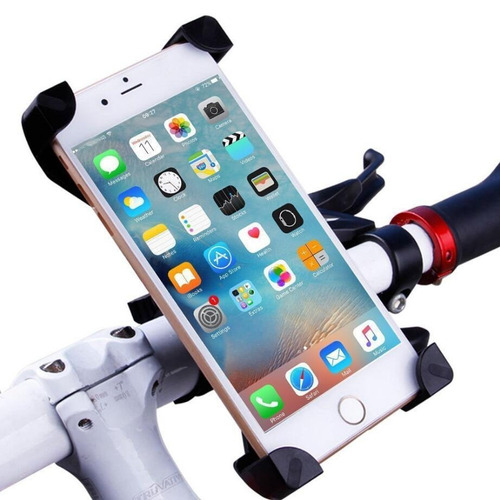 Soporte Celular / Gps Para Bicis Y Motos Negro