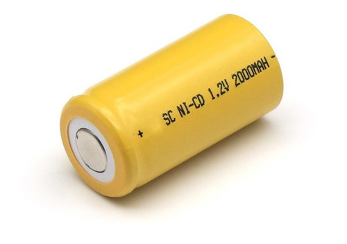Pila Bateria Tipo Industrial Sc Ni-cd 2000 Mah 1,2v