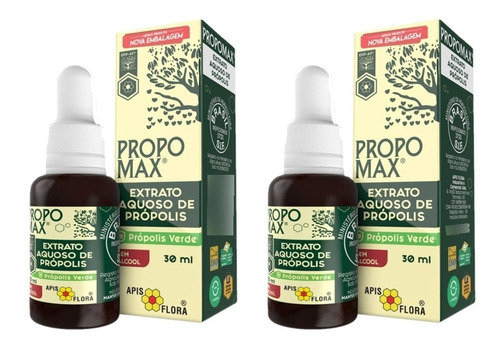 Própolis Verde Extrato Aquoso Propomax 30ml - 2un Apis Flora