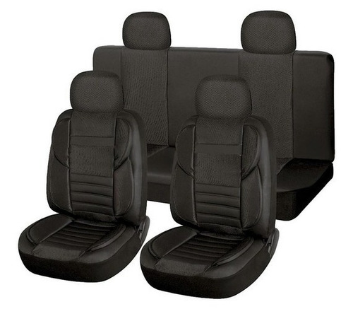 Imagen 1 de 2 de Funda Universal Cubre Asiento Simil Cuero C/riñonera