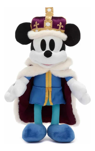 Mickey Mouse Rey Uk Peluche 37cm Disney Store Londres