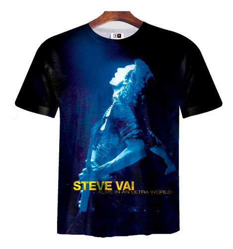 Remera Zt-1174 - Steve Vai Alive In Ultra World