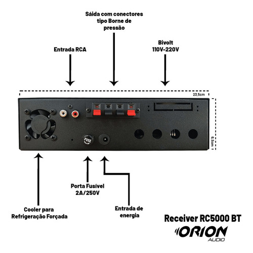 Imagem 7 de 9 de Kit Som Ambiente C/ Amplificador 300 Watts + 4 Caixas Embuti