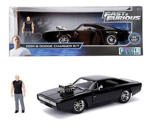 Dodge Charger Dom's F&f Dominic Toreto Jada Esc 1:24