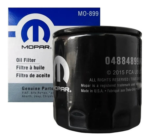 Filtro Aceite 4g Grand Cherokee 4.7 5.7 Mopar Jeep Tienda Fi