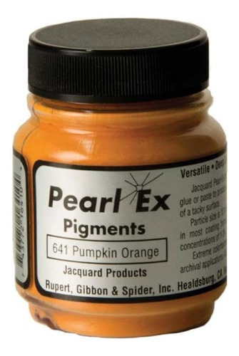 Pearl Ex Pigmento .75 Oz Calabaza Naranja