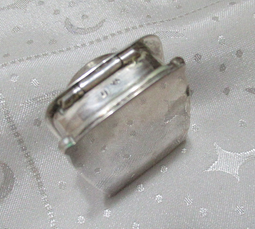 Antg Alhajero Plata 925 Miniatura Dama Pintada Firmada 15601 Plateado (Usado)
