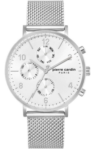 Reloj Pierre Cardin A.pc902641f01 Acero Plateado De Hombre