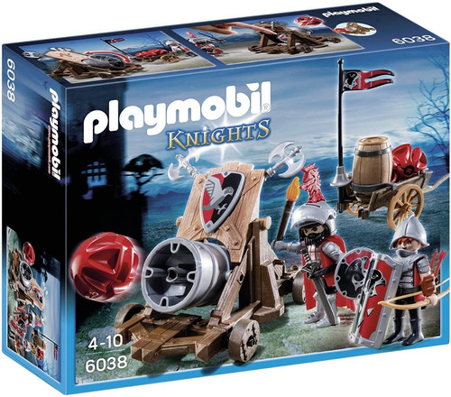 Playmobil 6038 Caballeros Halcón Cañón Medieval Gratis Envio