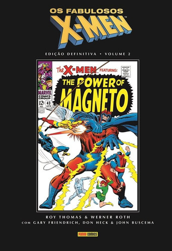 Os Fabulosos X-Men Vol. 2: Edição definitiva, de Thomas, Roy. Editora Panini Brasil LTDA, capa dura em português, 2022