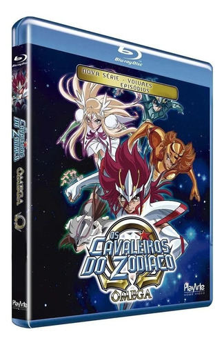 Blu-ray Os Cavaleiros Do Zodíaco Ômega Vol.2 Episódios 13-27