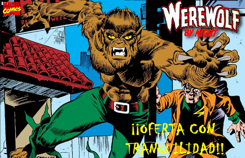 Hombre Lobo: #1 Y #2 (werewolf By Night). Marvel Forum. 1998 (Usado)