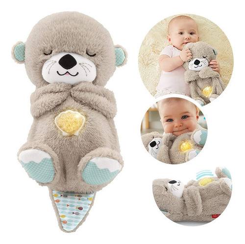 Nutria De Peluche Fisher-price, Con Sonido Y Luces,35cm [u]