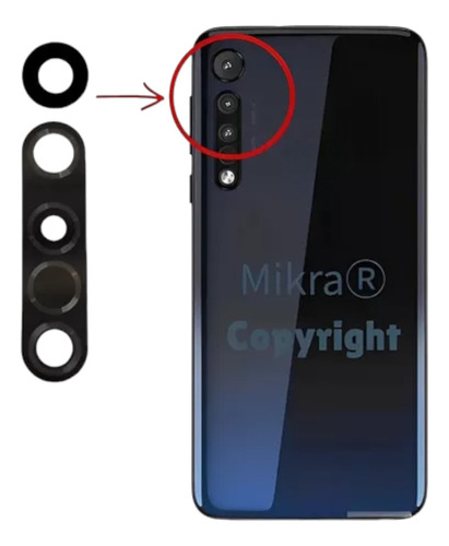 Vidrio De Camara Para Motorola One Macro  (2 In 1)