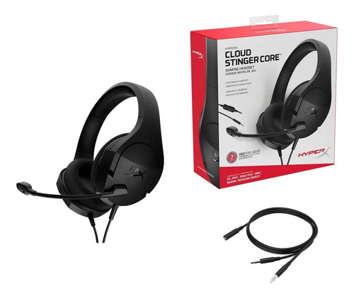 Audífonos gamer HyperX Cloud Stinger Core HX-HSCSC2 negro